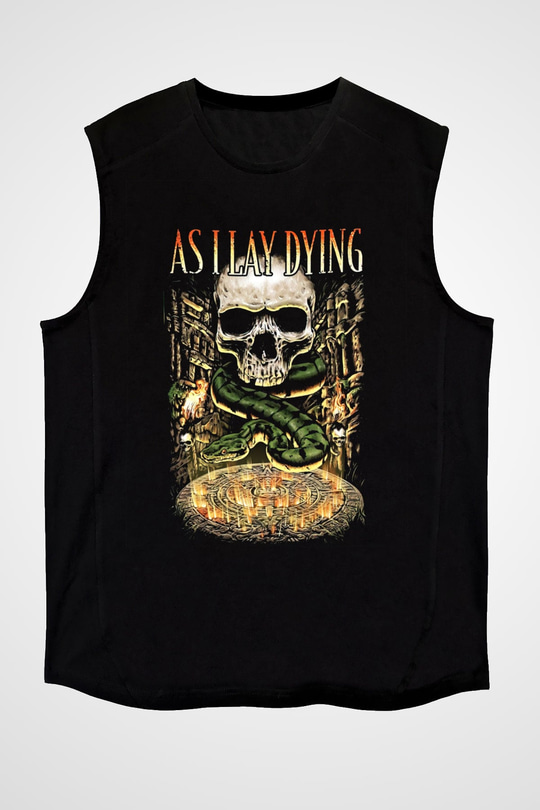As I Lay Dying Siyah Unisex Kolsuz Tişört