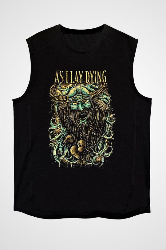 As I Lay Dying Siyah Unisex Kolsuz Tişört