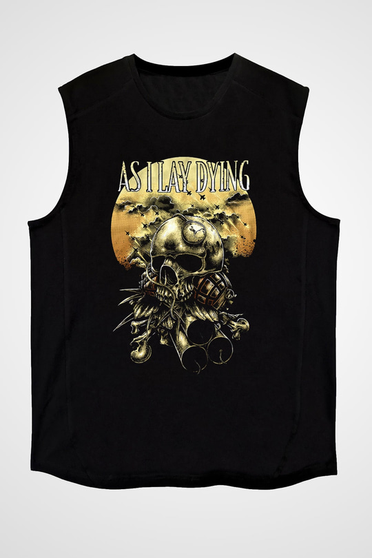 As I Lay Dying Siyah Unisex Kolsuz Tişört