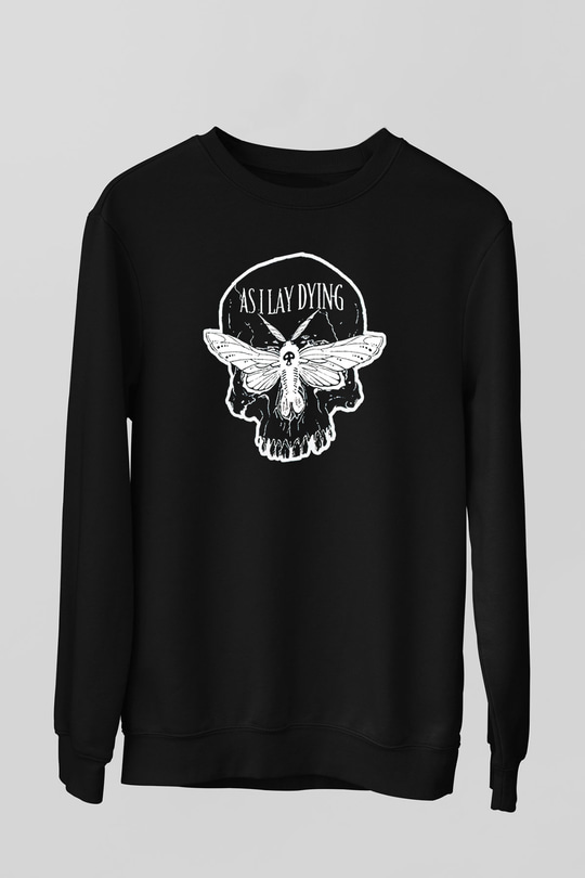 As I Lay Dying Siyah Unisex Sweatshirt