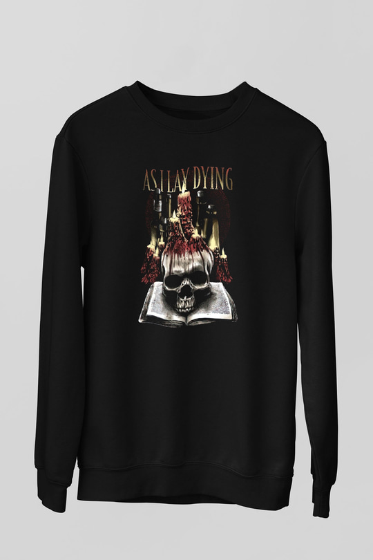 As I Lay Dying Siyah Unisex Sweatshirt