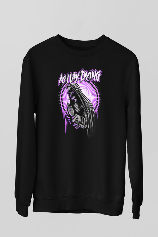 As I Lay Dying Siyah Unisex Sweatshirt