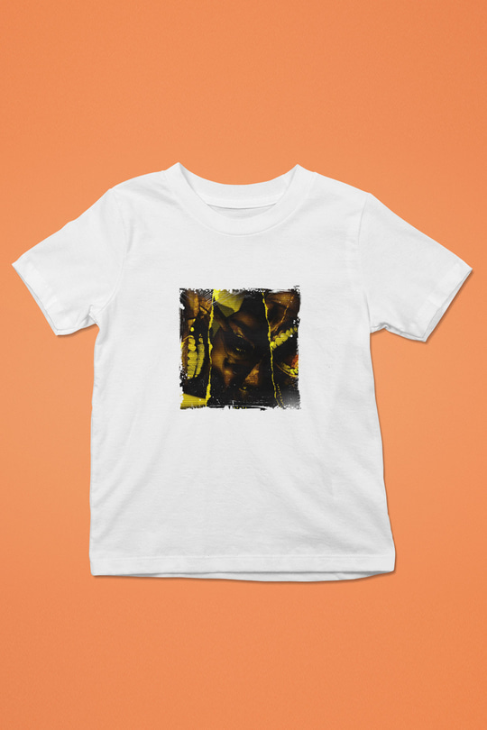 ASAP Rocky Baskılı Unisex Beyaz Çocuk Tişört