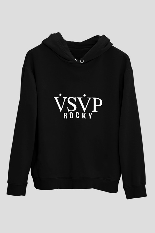 ASAP Rocky Siyah Unisex Hoodie
