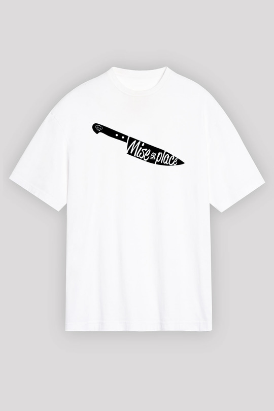 Aşçı Beyaz Unisex Tişört T-Shirt - TişörtFabrikası