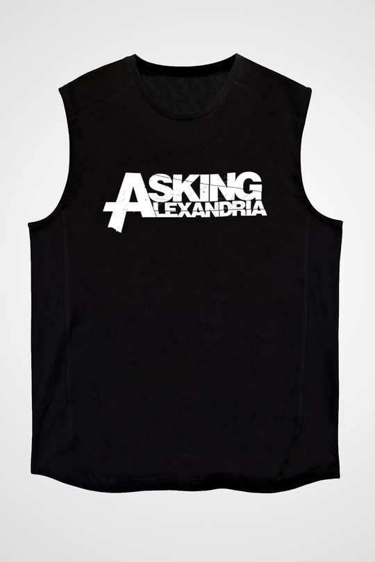Asking Alexandria Siyah Unisex Kolsuz Tişört