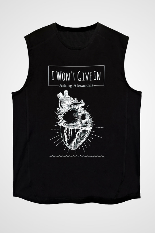 Asking Alexandria Siyah Unisex Kolsuz Tişört