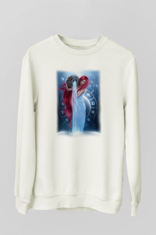 Astrolog Beyaz Unisex Sweatshirt