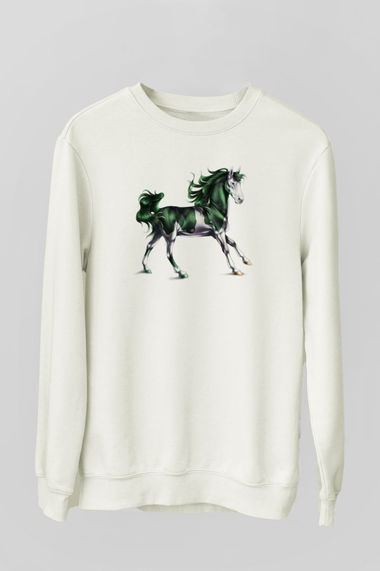 At Beyaz Unisex Sweatshirt