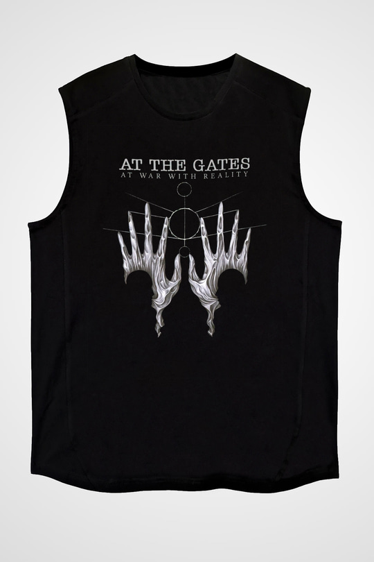 At The Gates Siyah Unisex Kolsuz Tişört