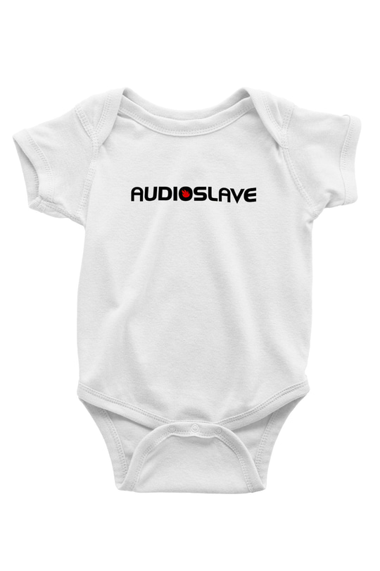Audioslave Baskılı Beyaz Unisex Bebek Body - Zıbın