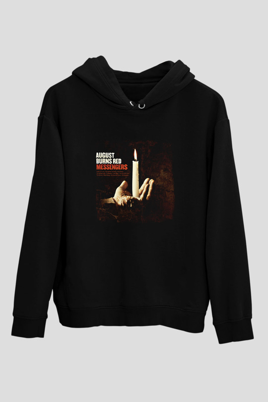 August Burns Red Baskılı Unisex Siyah Hoodie
