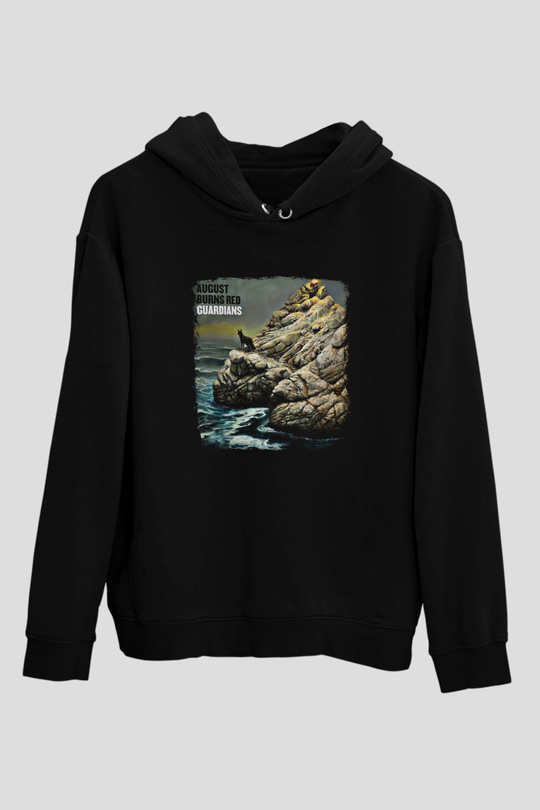 August Burns Red Baskılı Unisex Siyah Hoodie