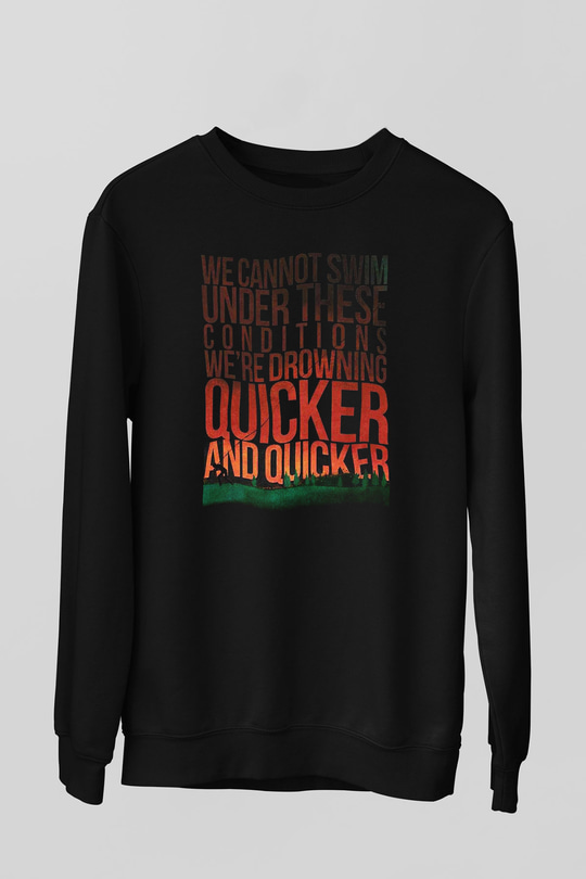 August Burns Red Siyah Unisex Sweatshirt