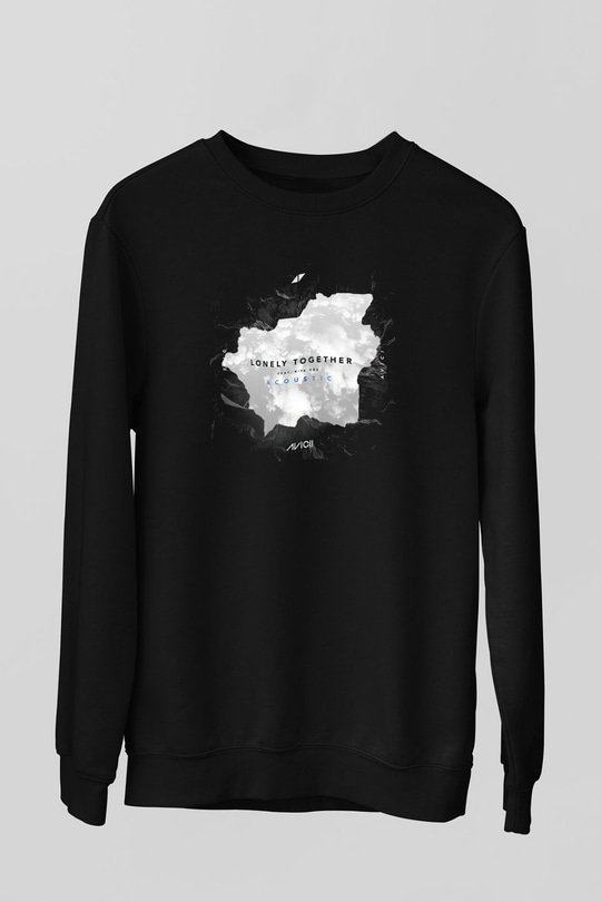 Avicii Siyah Unisex Sweatshirt