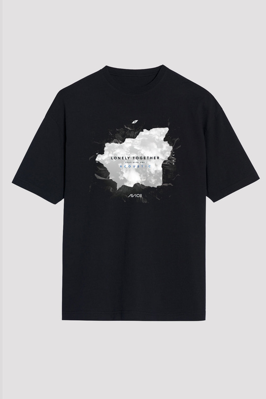 Avicii Siyah Unisex Tişört T-Shirt - TişörtFabrikası