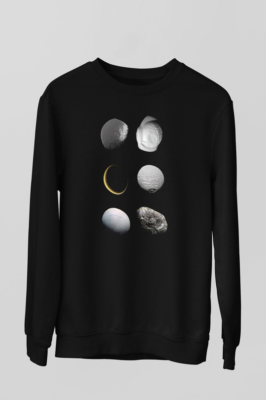 Ay Siyah Unisex Sweatshirt