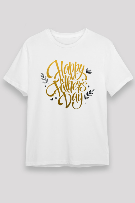 Babalar Günü Beyaz Unisex Tişört T-Shirt - TişörtFabrikası