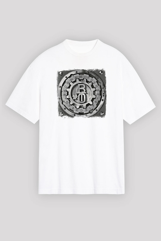 Bachman–Turner Overdrive Baskılı Unisex Beyaz Oversize Tişört