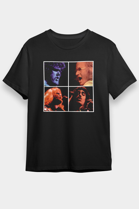 Bachman-Turner Overdrive Siyah Unisex Tişört T-Shirt - TişörtFabrikası