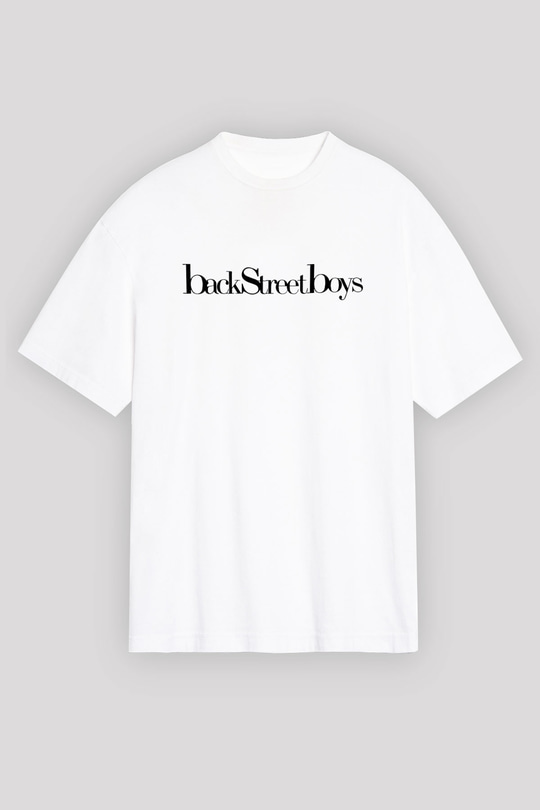 Backstreet Boys Beyaz Unisex Oversize Tişört T-Shirt