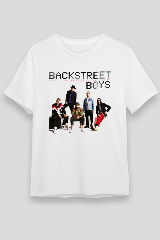 Backstreet Boys Beyaz Unisex Tişört T-Shirt - TişörtFabrikası