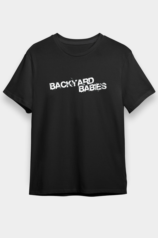 Backyard Babies Siyah Unisex Tişört T-Shirt - TişörtFabrikası