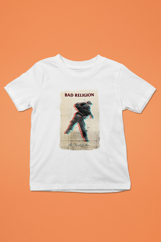 Bad Religion Baskılı Unisex Beyaz Çocuk Tişört