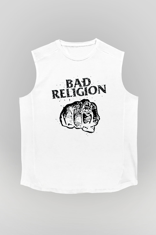 Bad Religion Beyaz Unisex Kolsuz Tişört