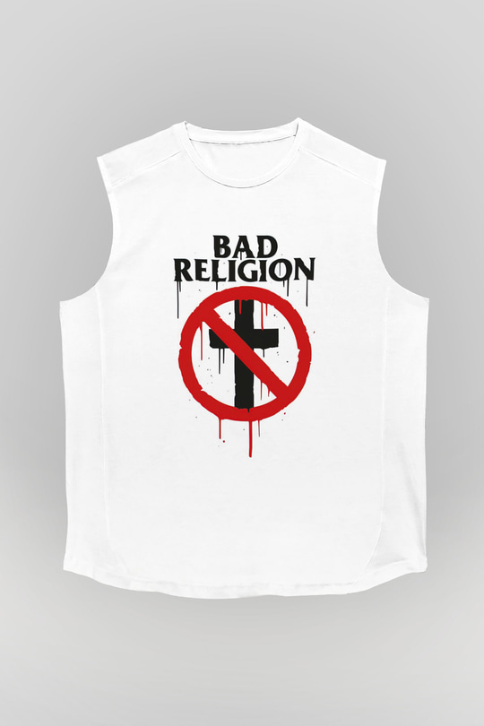 Bad Religion Beyaz Unisex Kolsuz Tişört