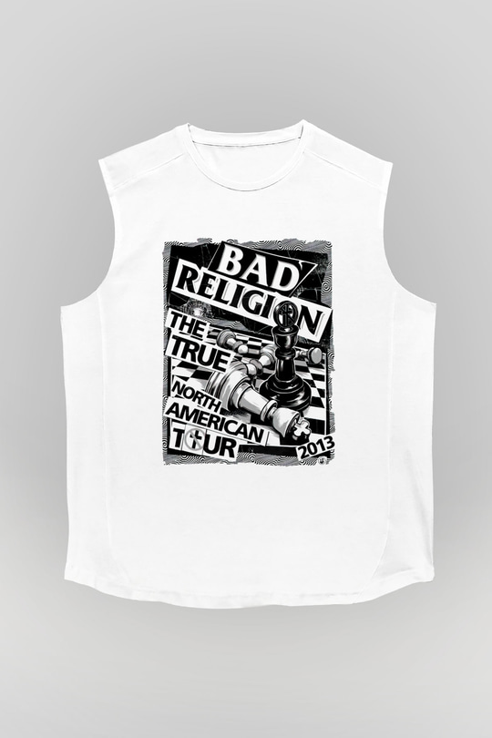 Bad Religion Beyaz Unisex Kolsuz Tişört