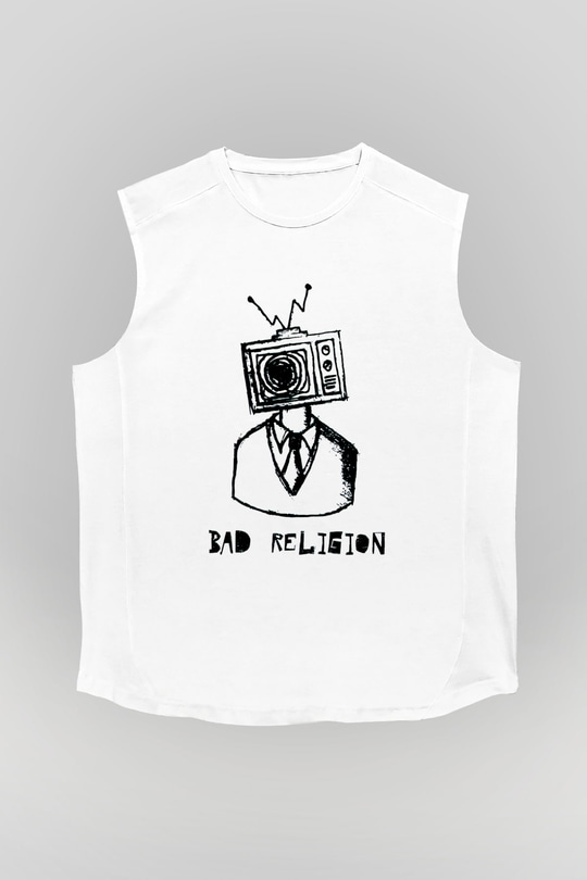 Bad Religion Beyaz Unisex Kolsuz Tişört