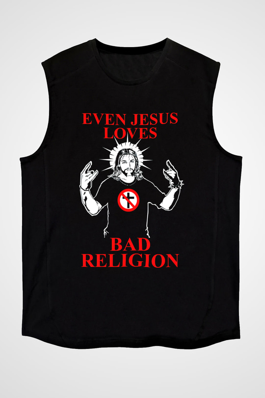 Bad Religion Siyah Unisex Kolsuz Tişört