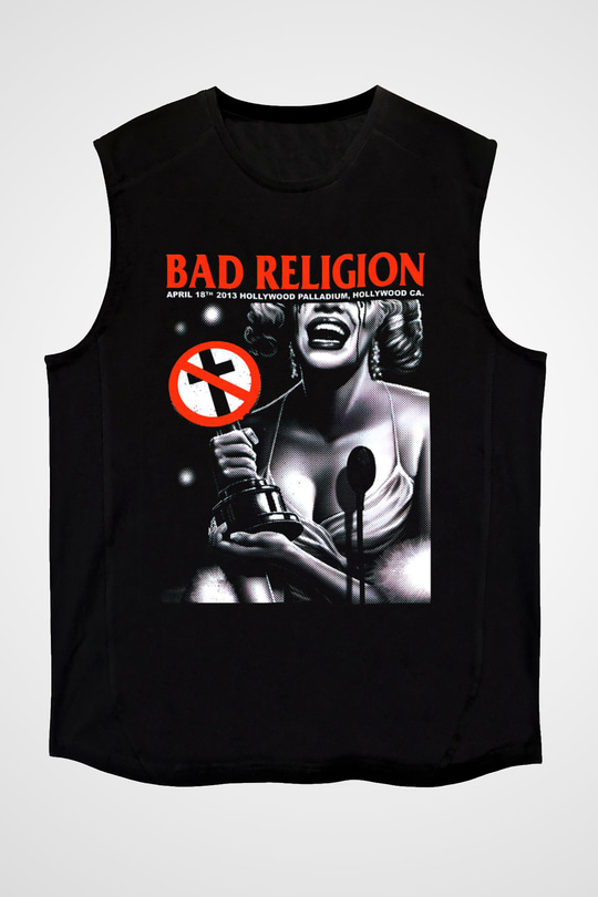 Bad Religion Siyah Unisex Kolsuz Tişört