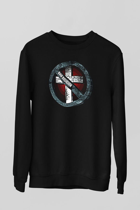 Bad Religion Siyah Unisex Sweatshirt