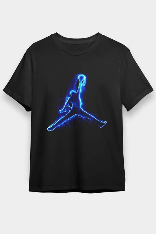 Basketbol Siyah Unisex Tişört T-Shirt - TişörtFabrikası