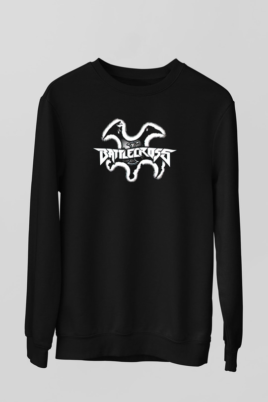 Battlecross Siyah Unisex Sweatshirt
