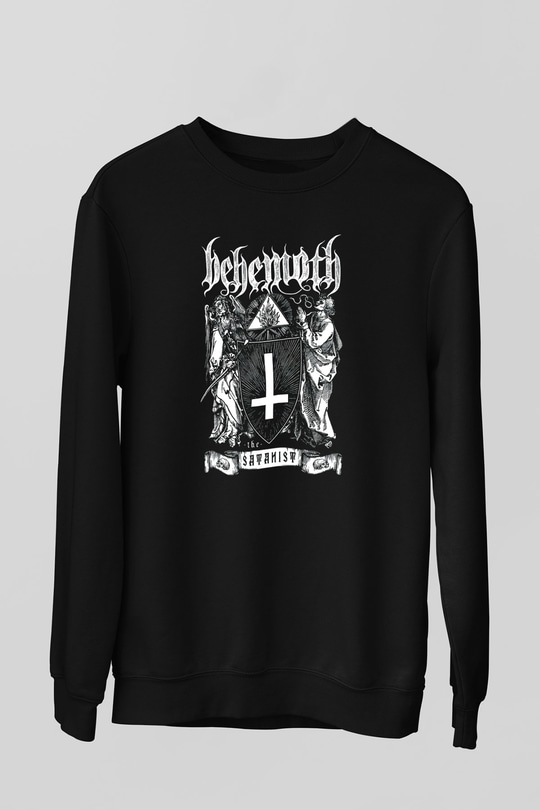 Behemoth Siyah Unisex Sweatshirt