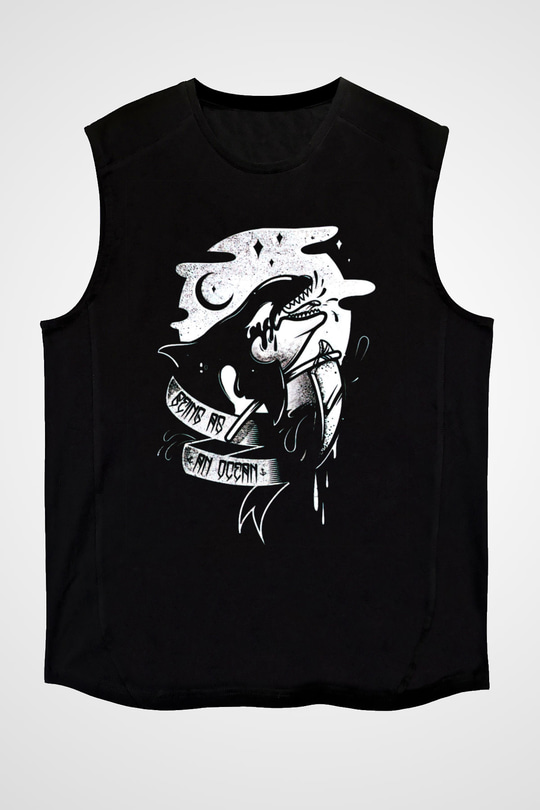 Being as an Ocean Siyah Unisex Kolsuz Tişört