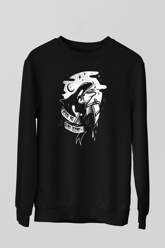 Being as an Ocean Siyah Unisex Sweatshirt