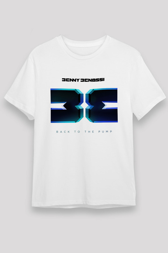 Benny Benassi Beyaz Unisex Tişört T-Shirt - TişörtFabrikası