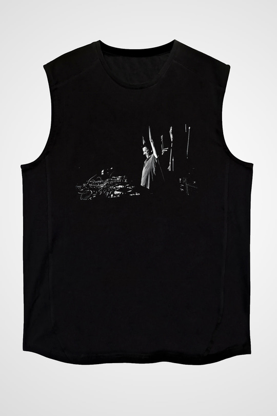 Benny Benassi Siyah Unisex Kolsuz Tişört
