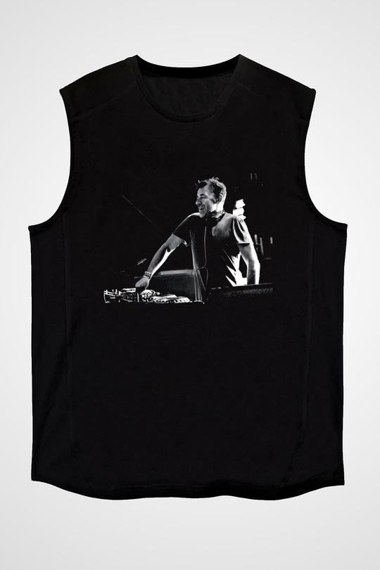 Benny Benassi Siyah Unisex Kolsuz Tişört