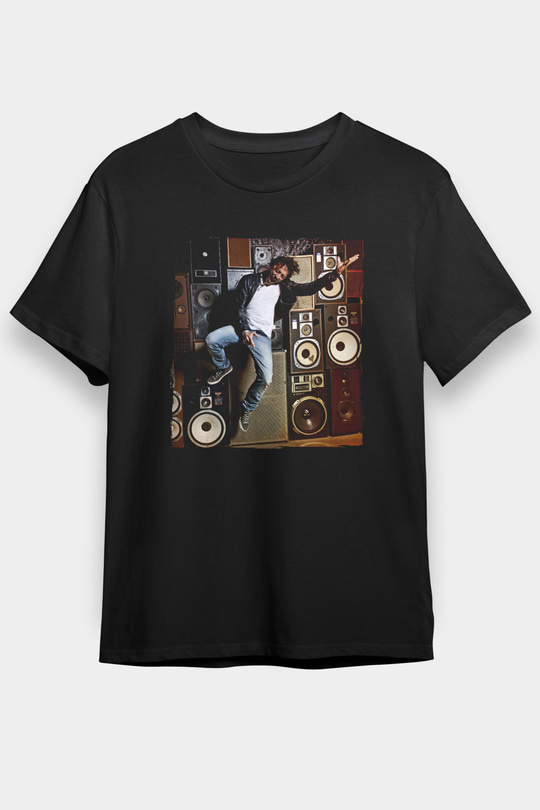 Benny Benassi Siyah Unisex Tişört T-Shirt - TişörtFabrikası