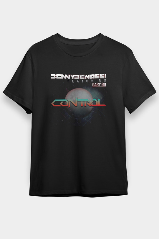 Benny Benassi Siyah Unisex Tişört T-Shirt - TişörtFabrikası