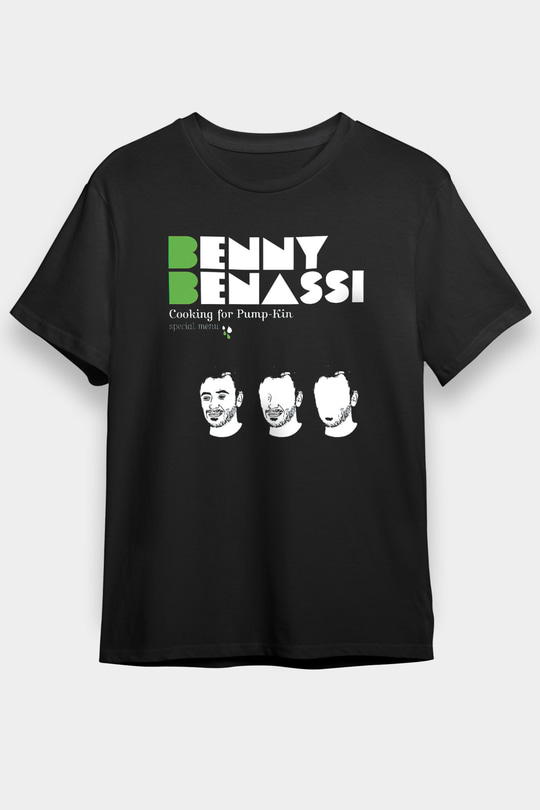 Benny Benassi Siyah Unisex Tişört T-Shirt - TişörtFabrikası