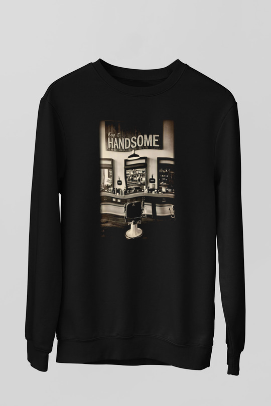 Berber Siyah Unisex Sweatshirt