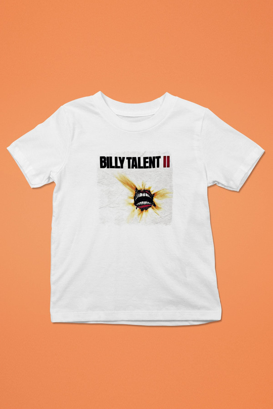 Billy Talent Baskılı Unisex Beyaz Çocuk Tişört