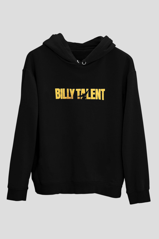 Billy Talent Siyah Unisex Kapüşonlu Sweatshirt