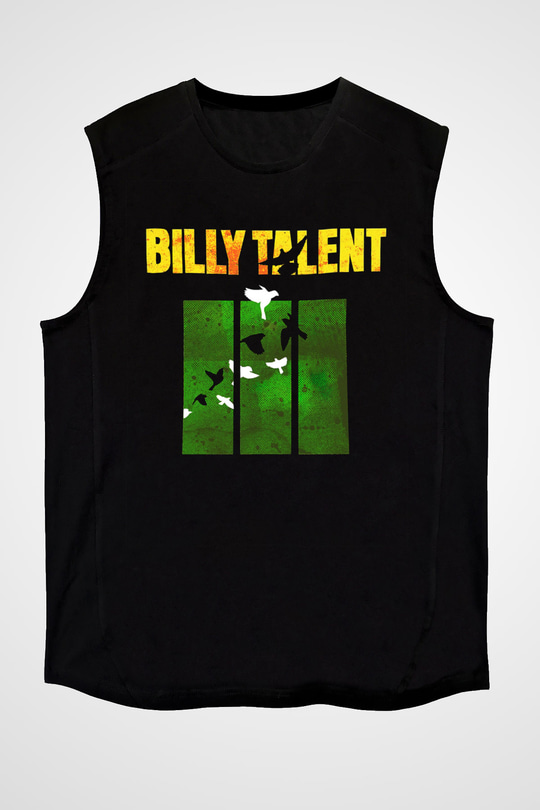 Billy Talent Siyah Unisex Kolsuz Tişört